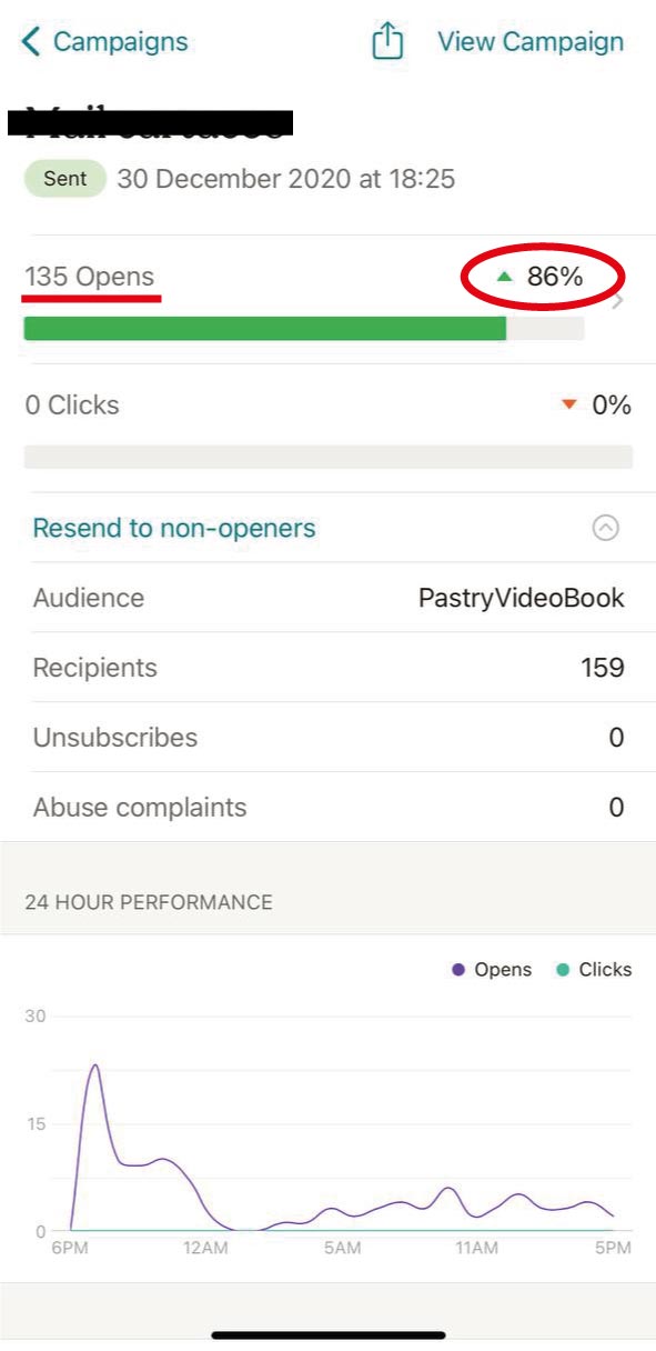 Report email 2